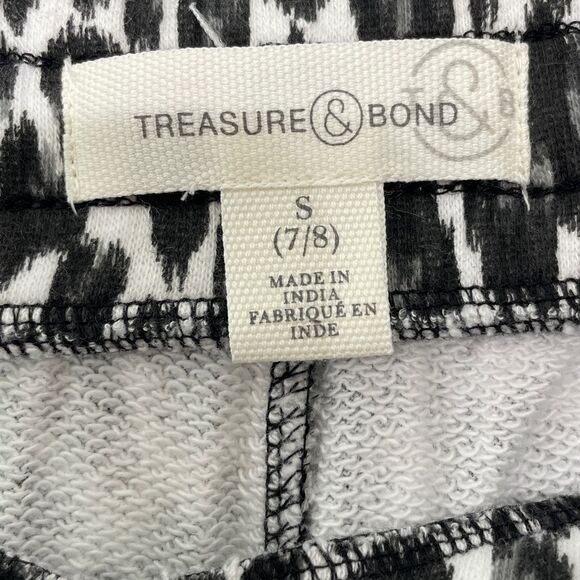 Treasure & Bond Joggers cheetah/animal print Loungewear Sweatpants - Picture 3 of 5